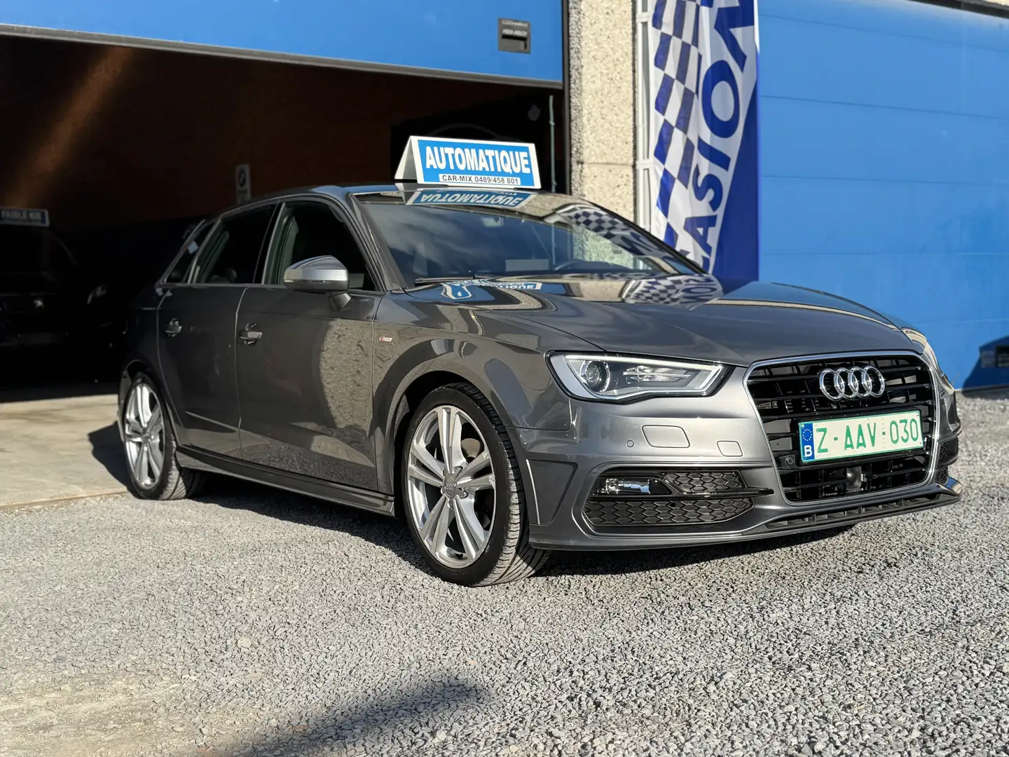 Audi A3 S-line*boite automatique*1.4tfsi Gris - 1