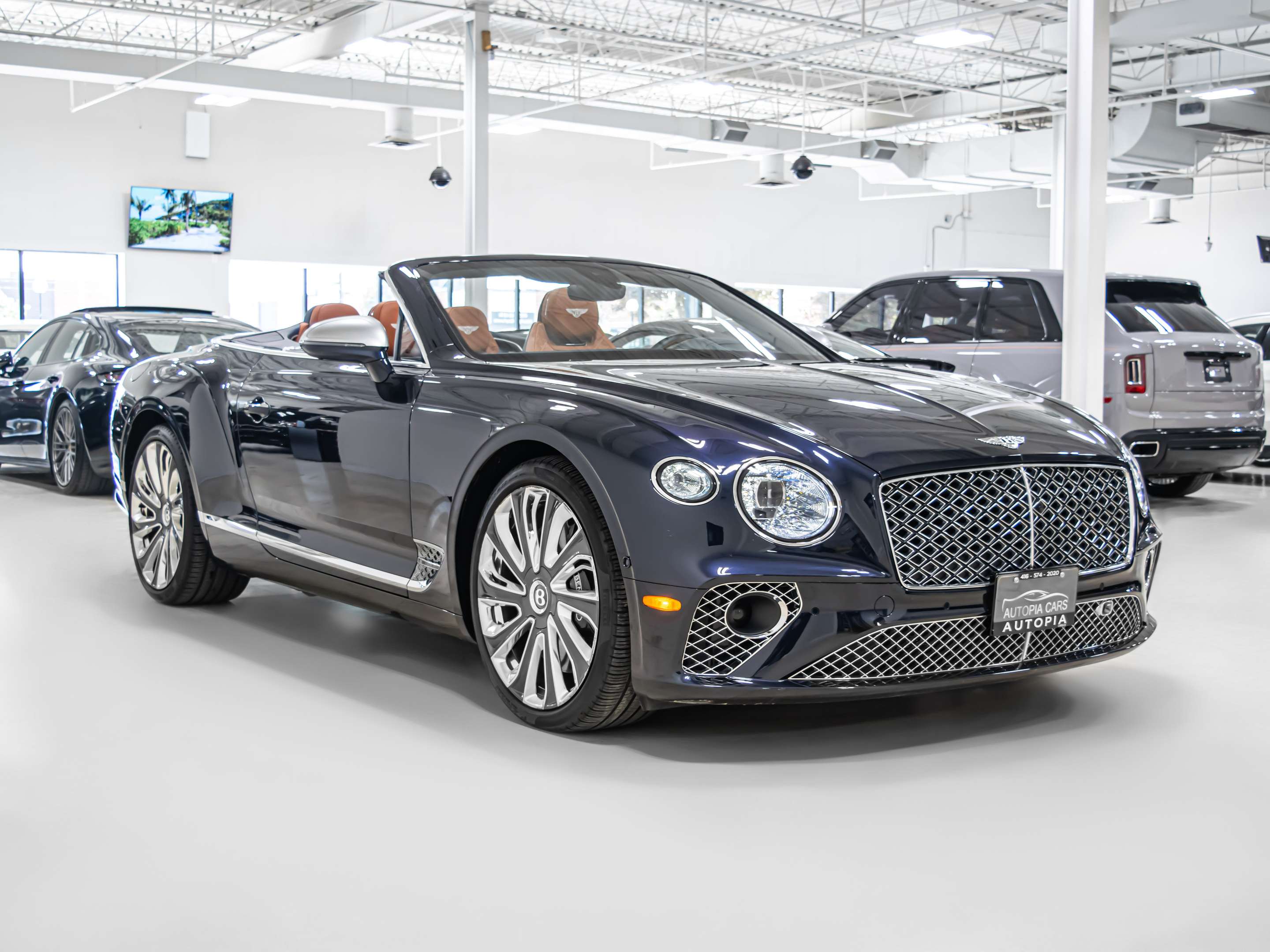 2022 Bentley Continental GT MULLINER V8 CONVERTIBLE NAIM SOUND NAVI REAR CA 4,000 cc thumb 10