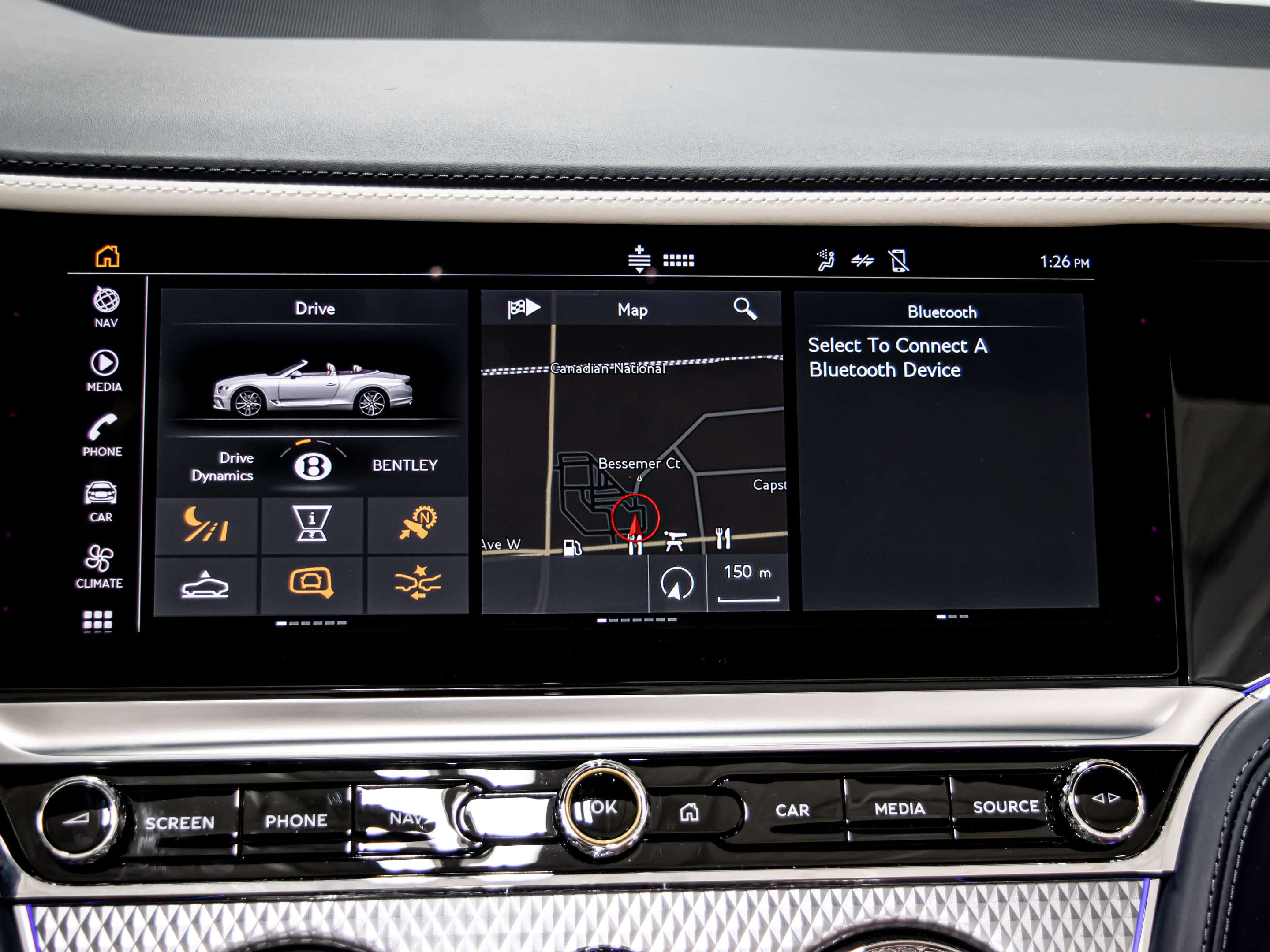 2022 Bentley Continental GT MULLINER V8 CONVERTIBLE NAIM SOUND NAVI REAR CA 4,000 cc thumb 47