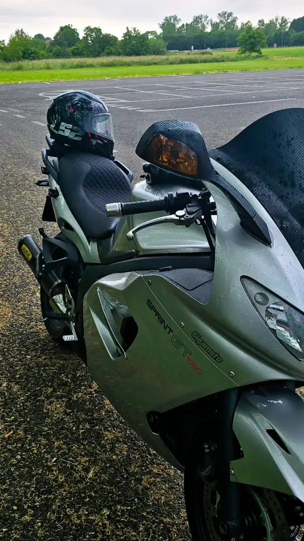 Triumph Sprint GT full set borse Gris - 1