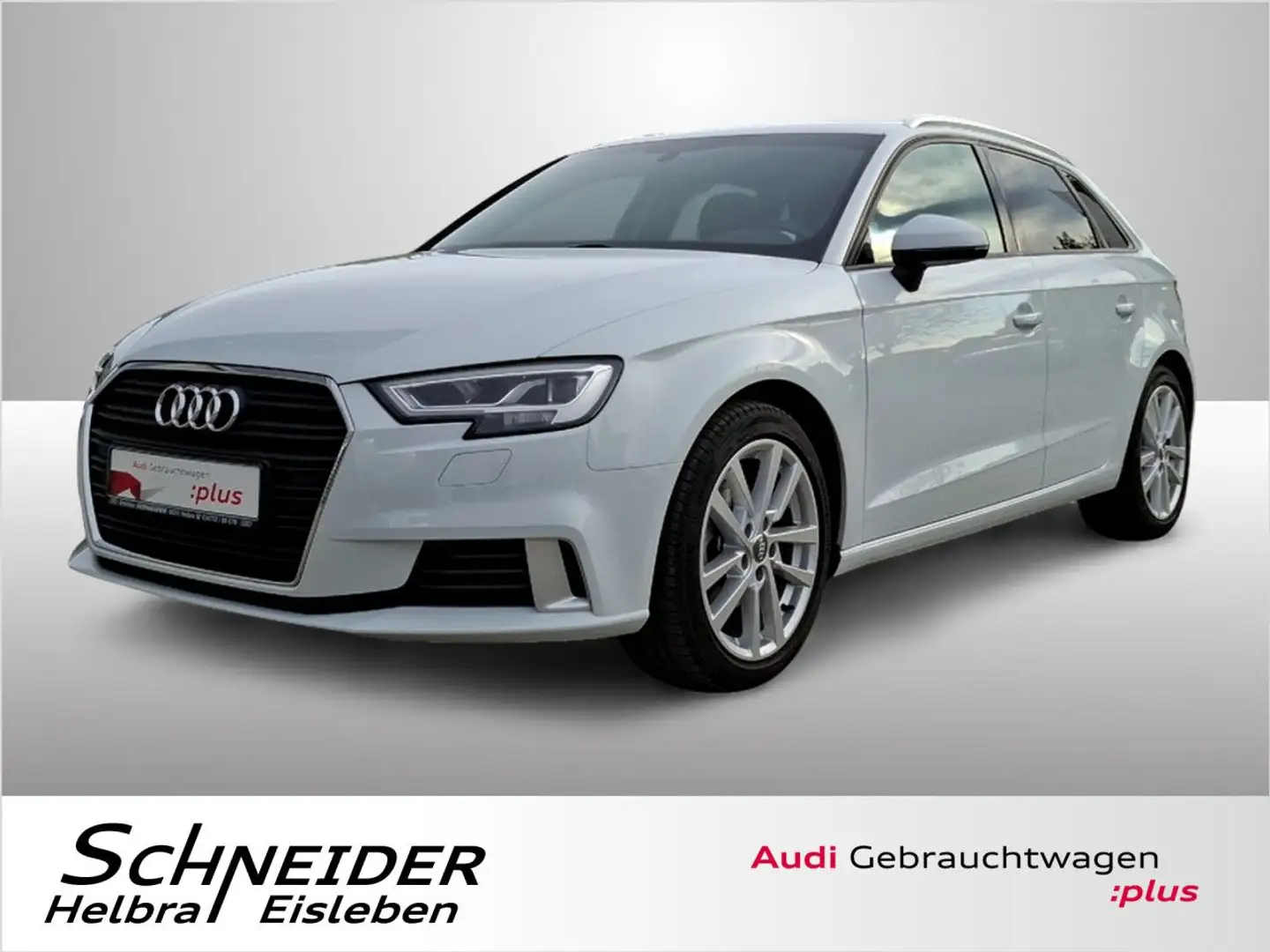 Audi A3 SPORTBACK 35 TFSI SPORT LED+DAB+NAVI+AZV+PDC Weiß - 1