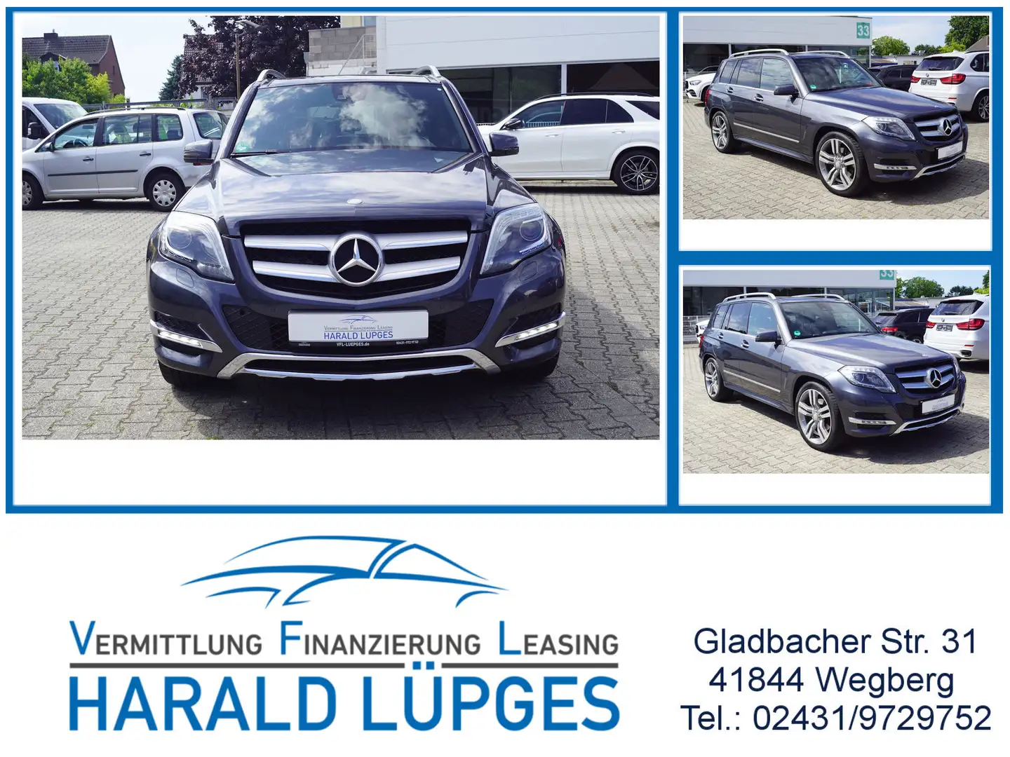 Mercedes-Benz GLK 250 CDI 4Matic, Sport-Paket, Pano, Automatik Grey - 1