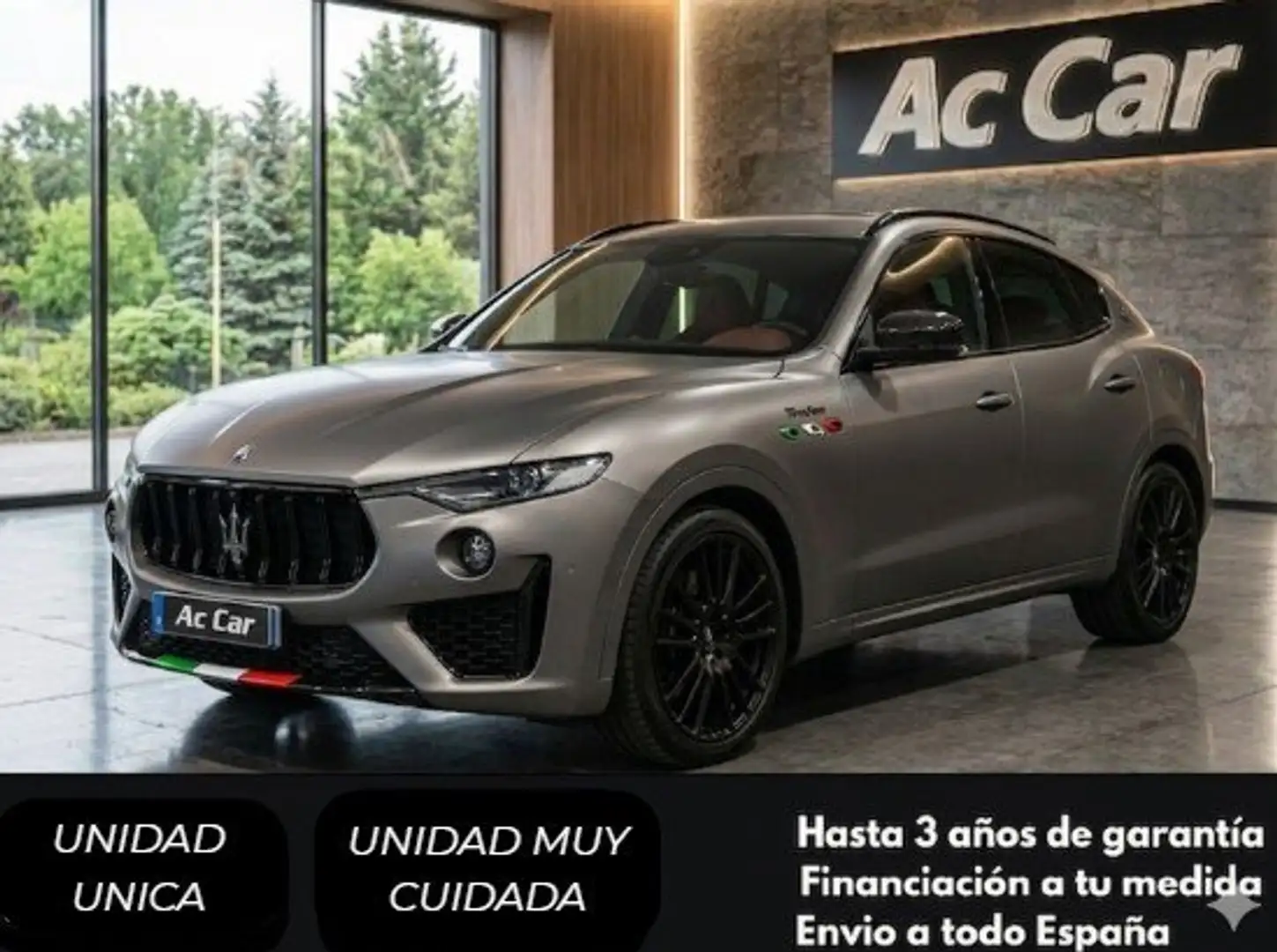 Maserati Levante V6 430 HP AWD S GranSport Gris - 1