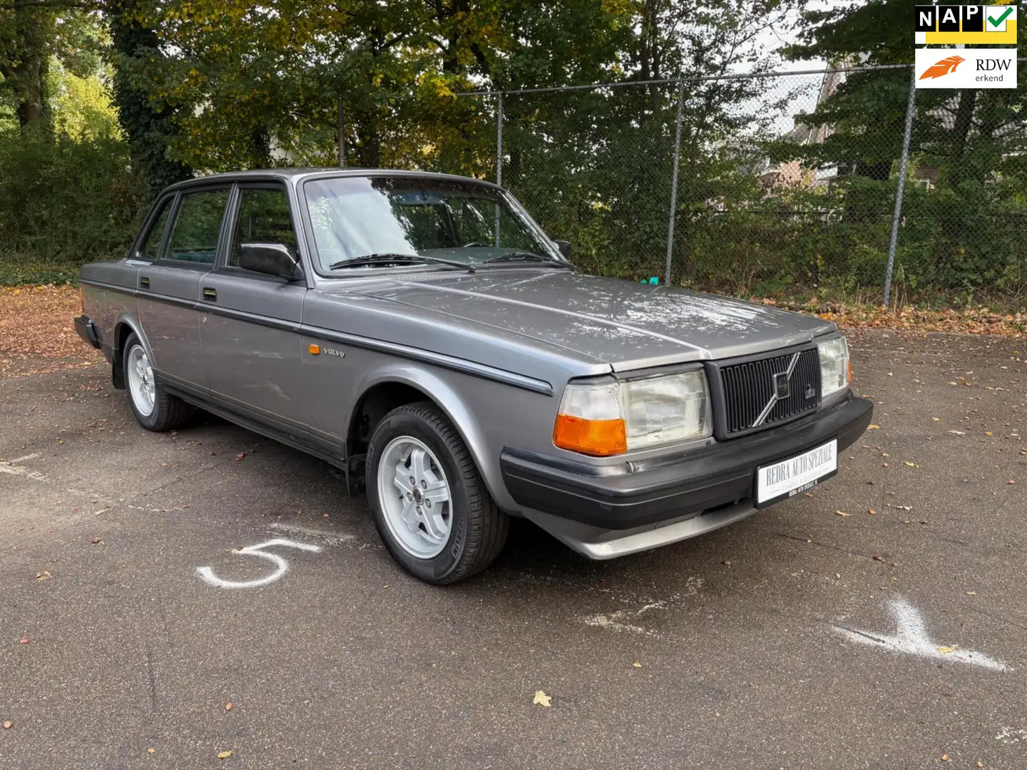 Volvo 240 2.3 GLT Inj. origineel NL auto, 79.000 km, 1 eigen Gris - 1