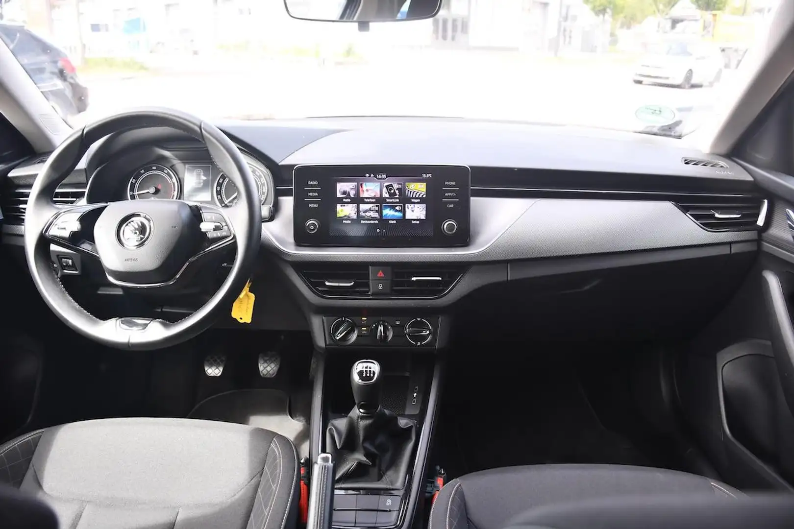 Skoda Kamiq 1.0 TSI Ambition Clima|Cruise|Apple Carplay Zwart - 2