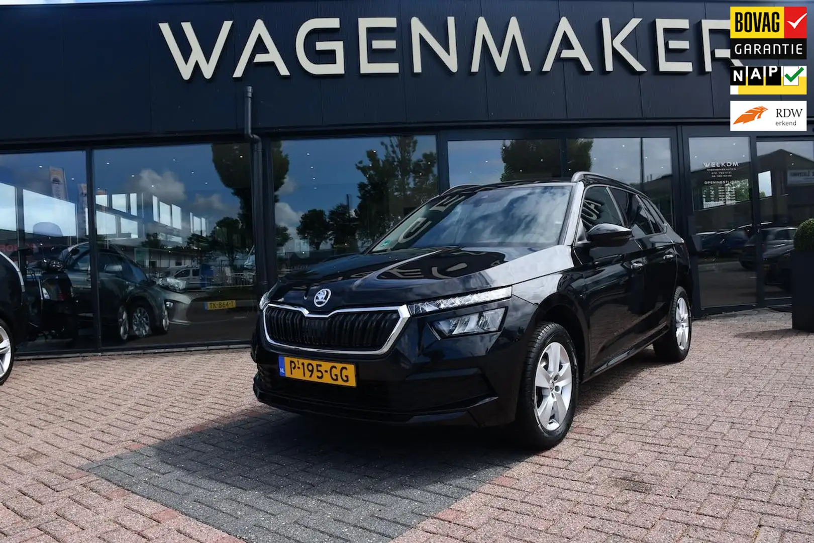 Skoda Kamiq 1.0 TSI Ambition Clima|Cruise|Apple Carplay Zwart - 1