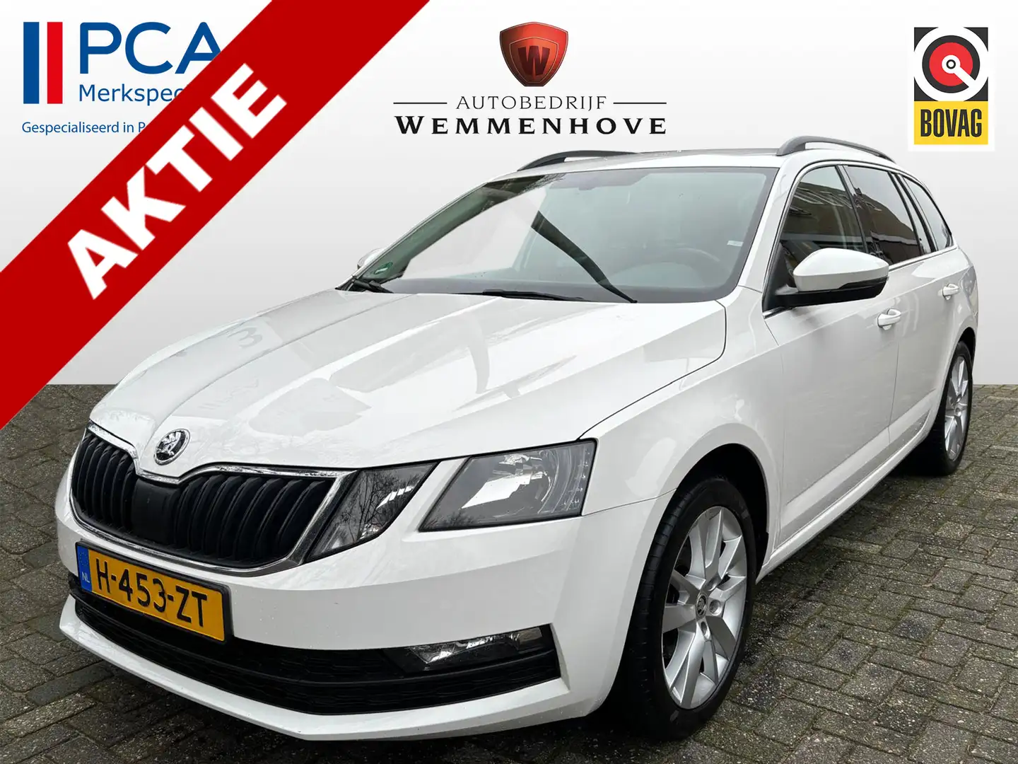 Skoda Octavia Combi 1.5 TSI Greentech Business Edition Automaat Weiß - 1