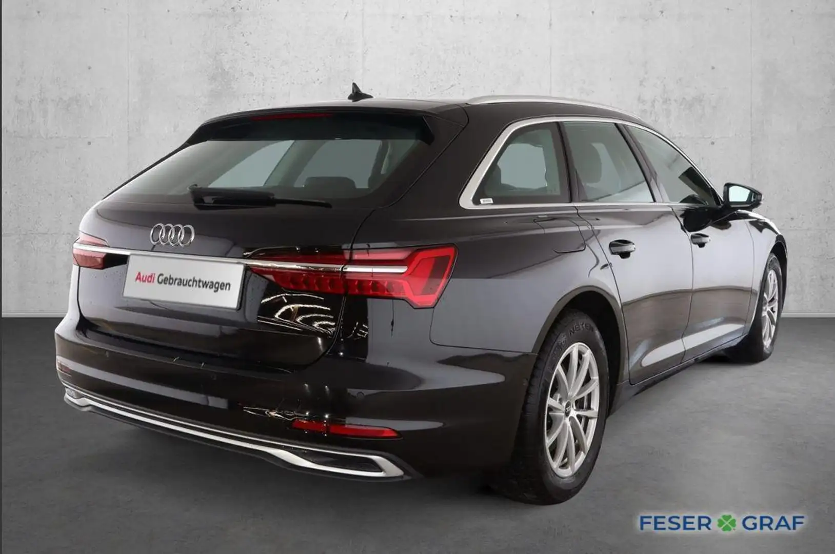 Audi A6 Avant 45 TFSI S tronic-AHK-Matrix-ACC-360 Kamera Schwarz - 2