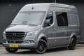 Mercedes-Benz Sprinter L2H2 319Cdi 190Pk 9G-Tronic | Dubbel Cabine | 5-Pe Gris - thumbnail 1