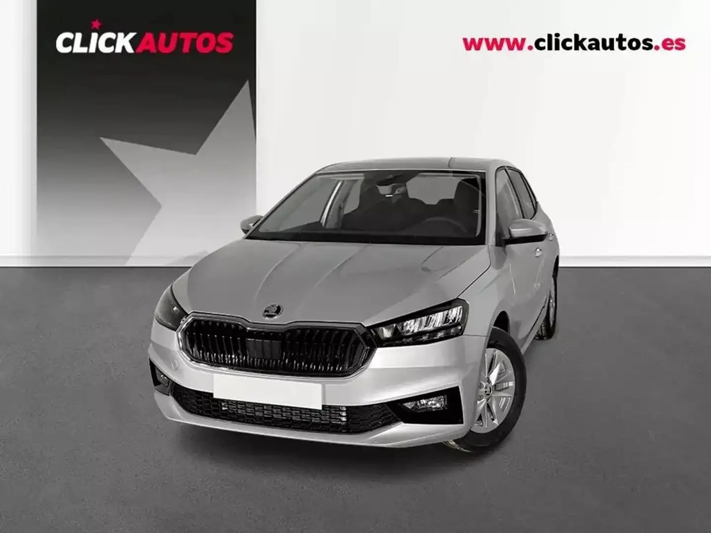 Skoda Fabia 1.0 TSI Selection DSG 85kW Plateado - 1