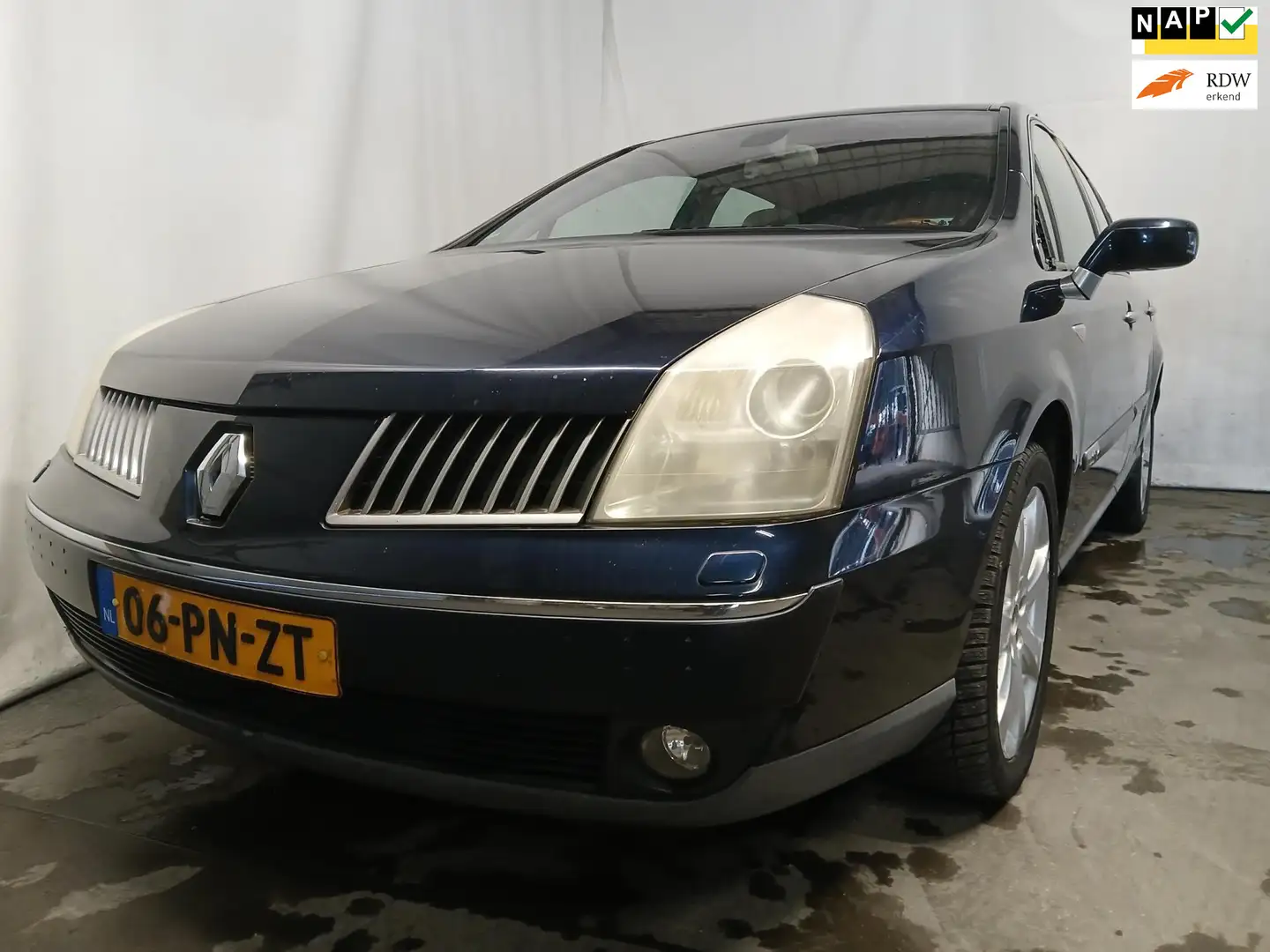 Renault Vel Satis 3.5 V6 Initiale - Airco - Leer - ESP Defect - Scha Albastru - 1