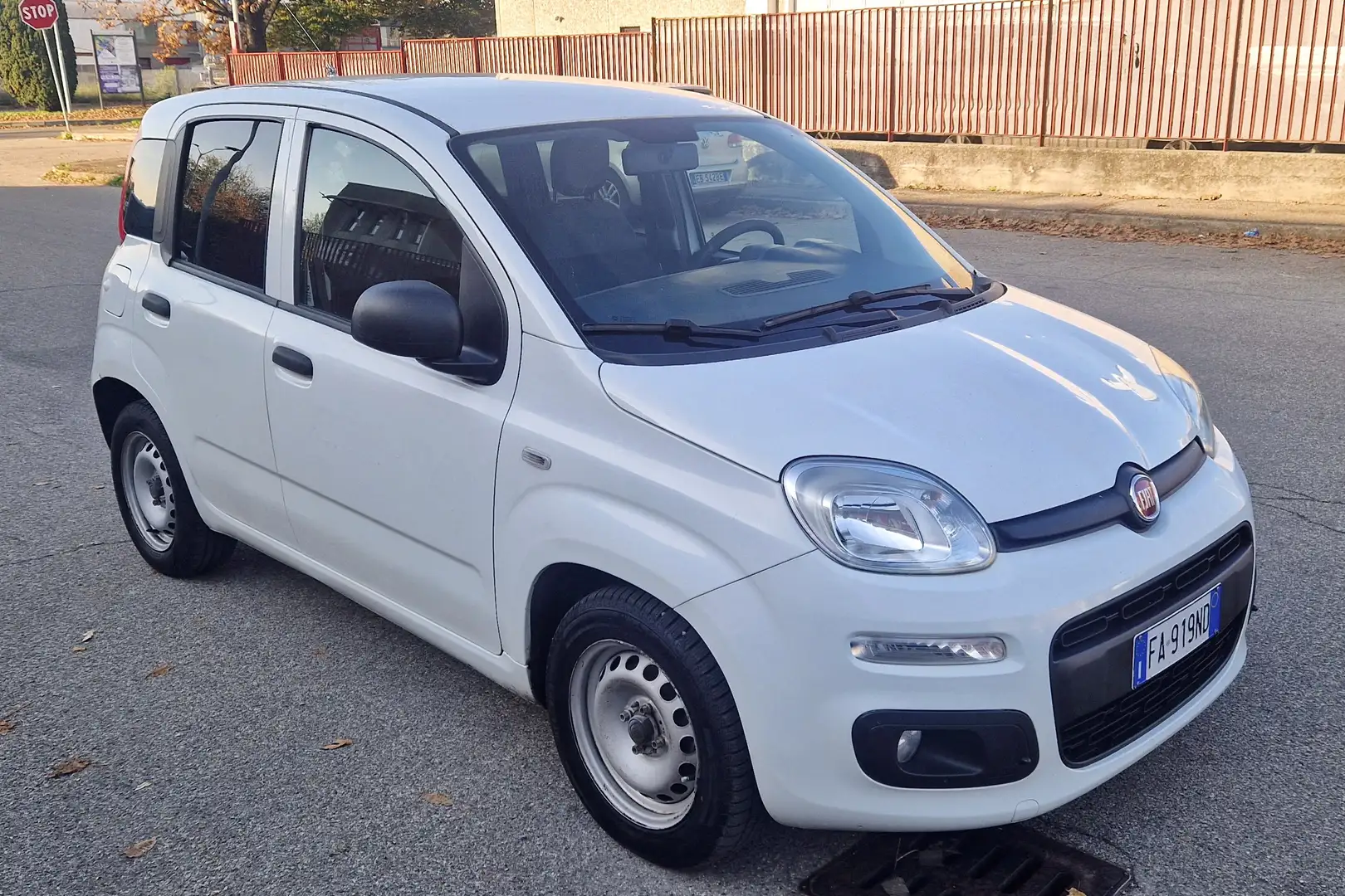 Fiat Panda 1.3 mjt 16v 75cv E5B - Ok Neopatentati Blanc - 1