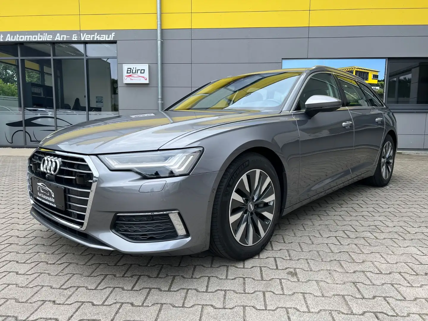 Audi A6 Avant 45 TDI quattro/AHK/360°KAMERA/8XBEREIFT Grijs - 2