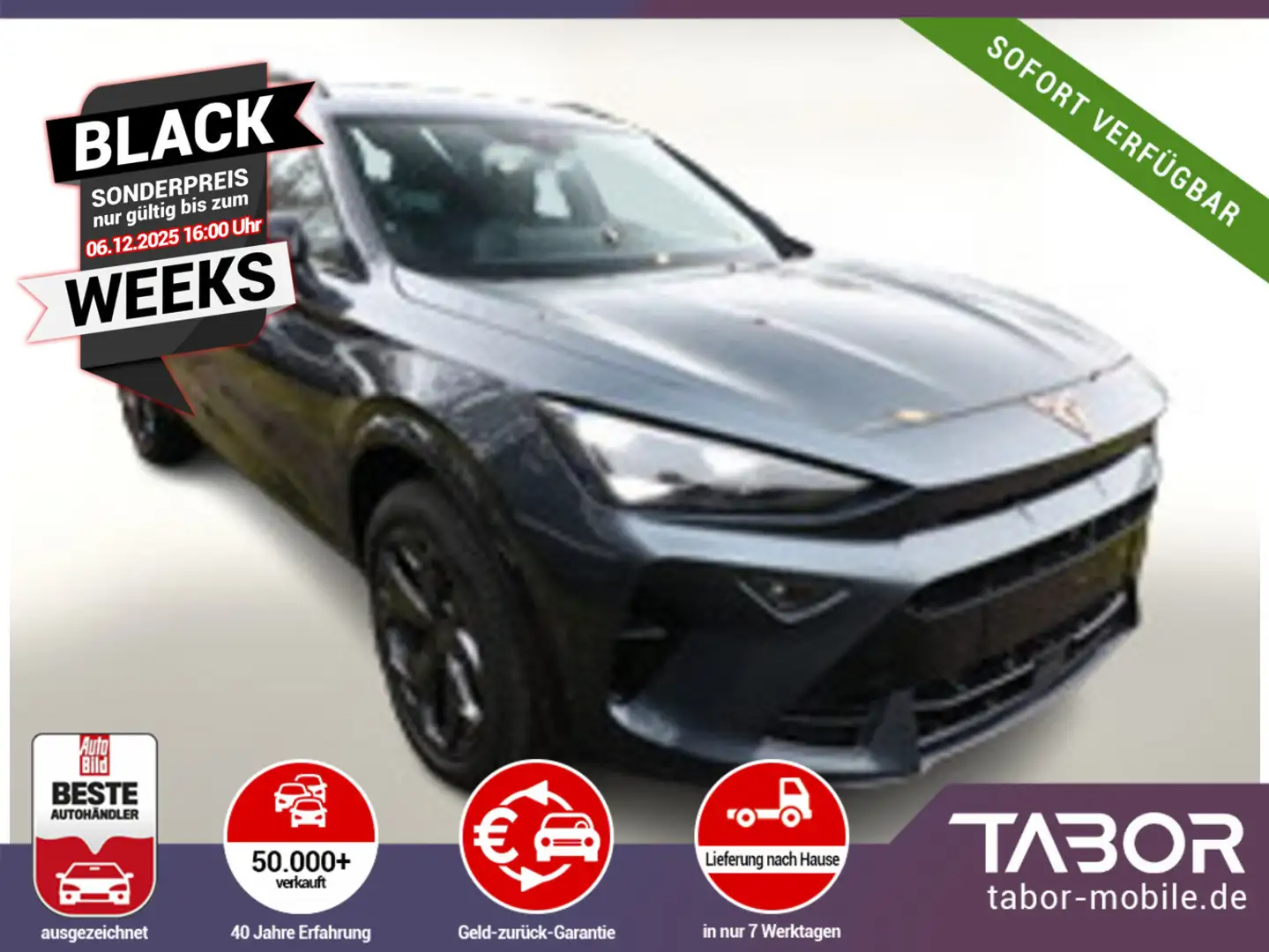 CUPRA Formentor eTSI DSG EdgeP SHZ eHK Kessy UVP-31%* Gris - 1