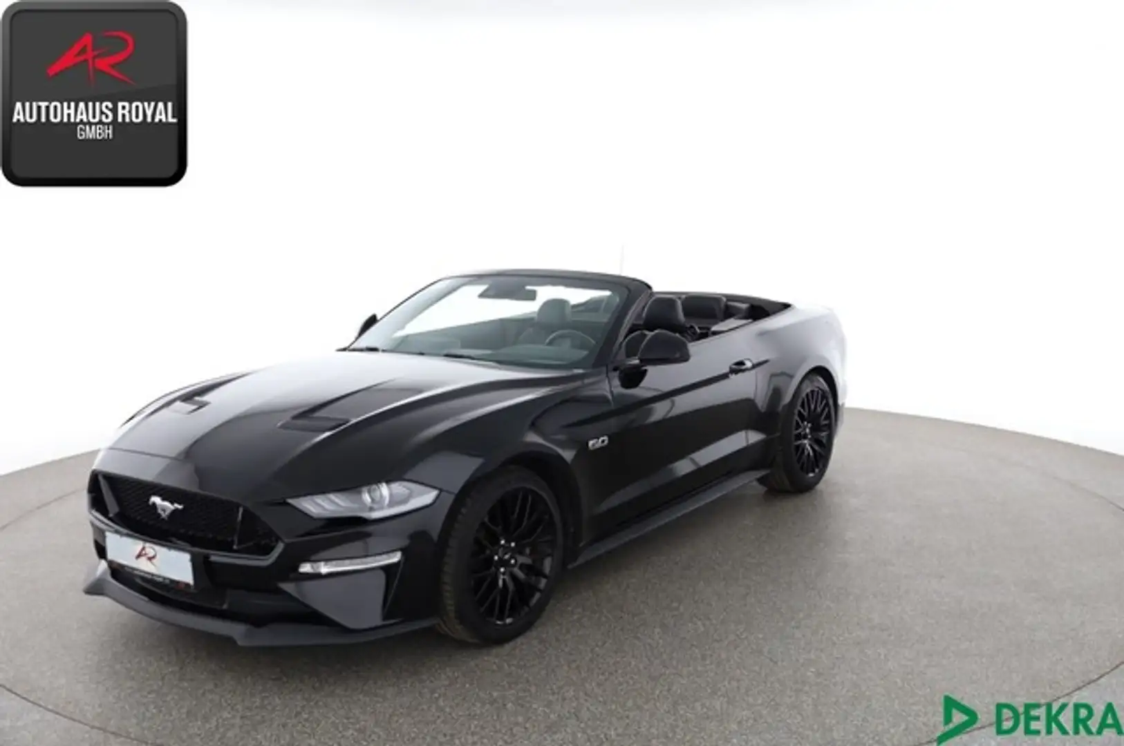 Ford Mustang 5.0 Ti-VCT V8 GT CONVERTIBLE SITZKLIMA Schwarz - 1