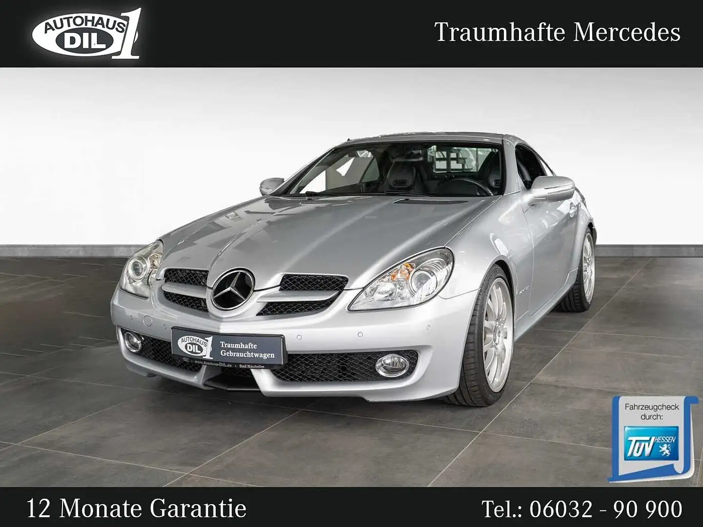 Mercedes-Benz SLK 200 *SHZ*AIRSCARF*Carlsson Räder* Argent - 1