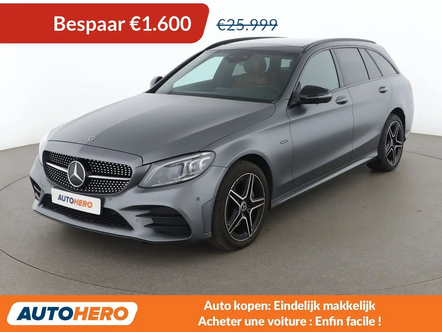 Mercedes-Benz C 300 C 300de T AMG Line Gris - 1