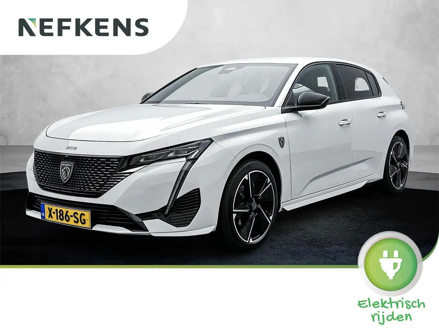 Peugeot 308 e-308 EV GT First Edition 54 kWh 156pk | 416km WLT Wit - 1