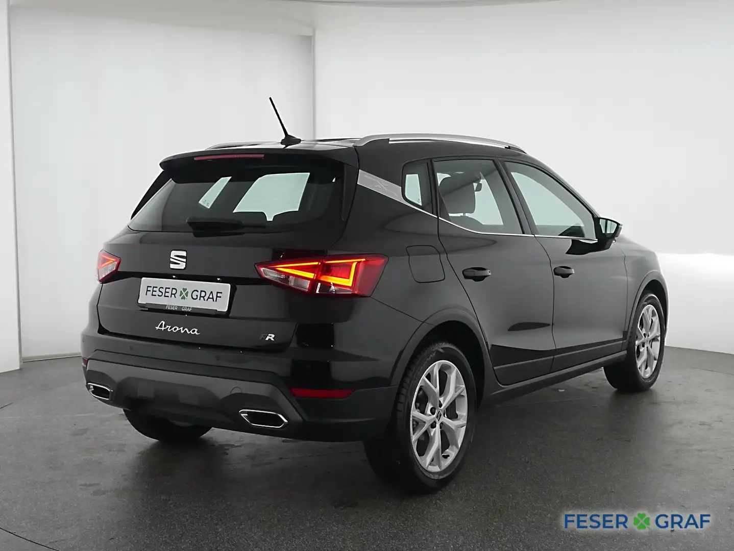 SEAT Arona FR 1.0 TSI Navi|LED|Kessy|Allwetterreifen Schwarz - 2
