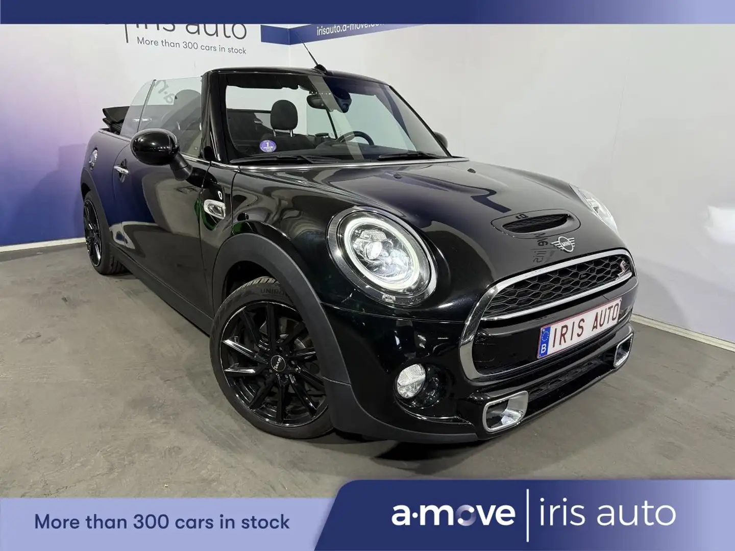 MINI Cooper S Cabrio 2.0 | 52.000 KM | NAVI | CAMERA | 21.500€ NETTO Zwart - 1
