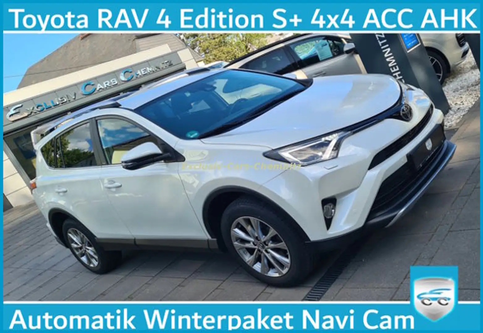 Toyota RAV 4 Edition S+ 4x4 Navi ACC Winterpaket AHK Edition-S+ Blanc - 1