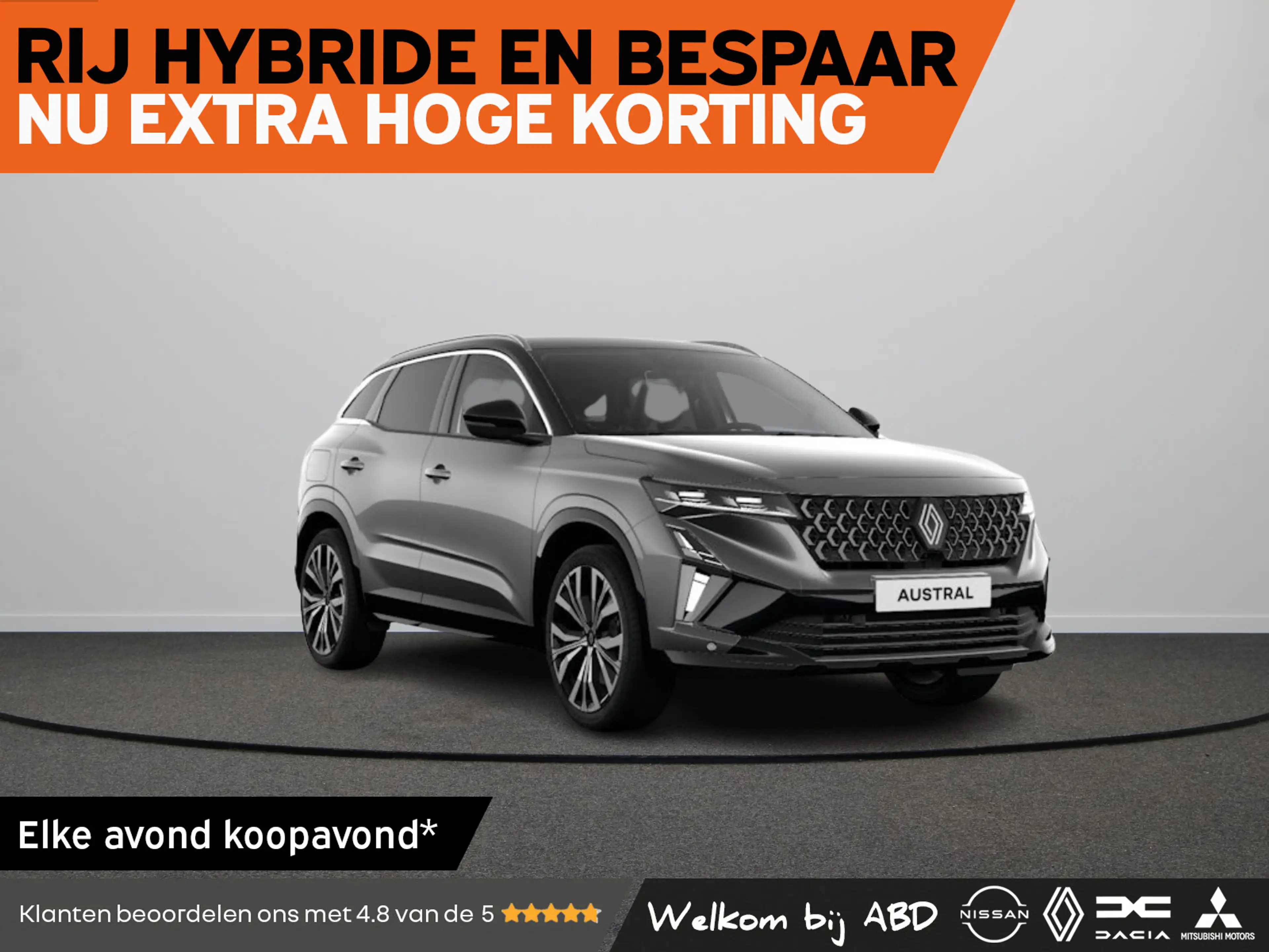 Renault Austral Techno Hybrid 200 | Blind Spot Warning | Elektroni