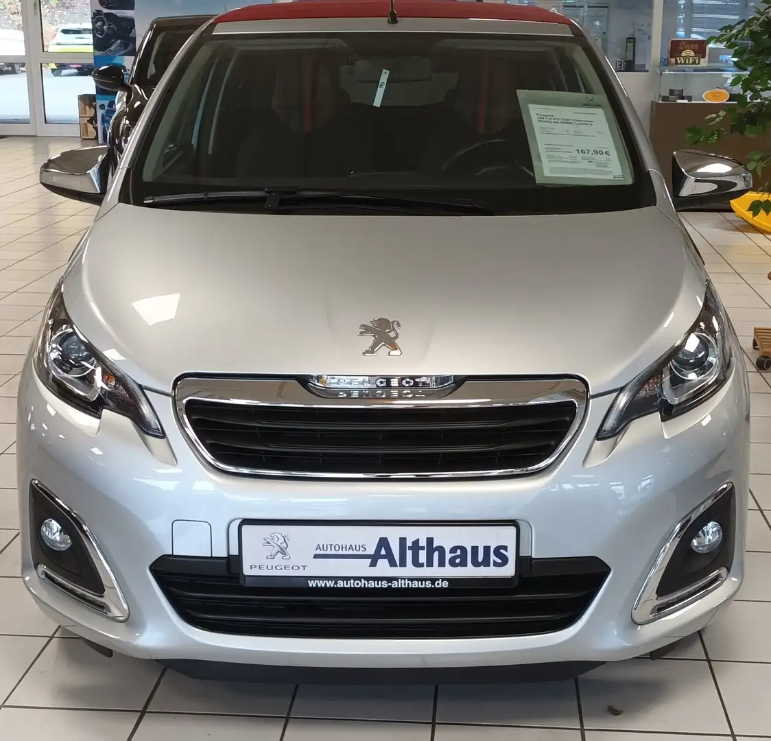 Peugeot 108 TOP Collection 1.0 VTi 72 Faltdach 5 Türen Grau - 2
