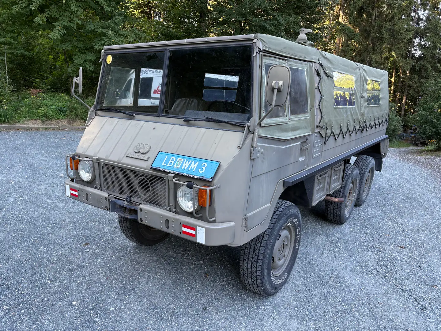 Puch Pinzgauer 712M 6x6 ÖBH Rehab 9-Sitzer Zielony - 1