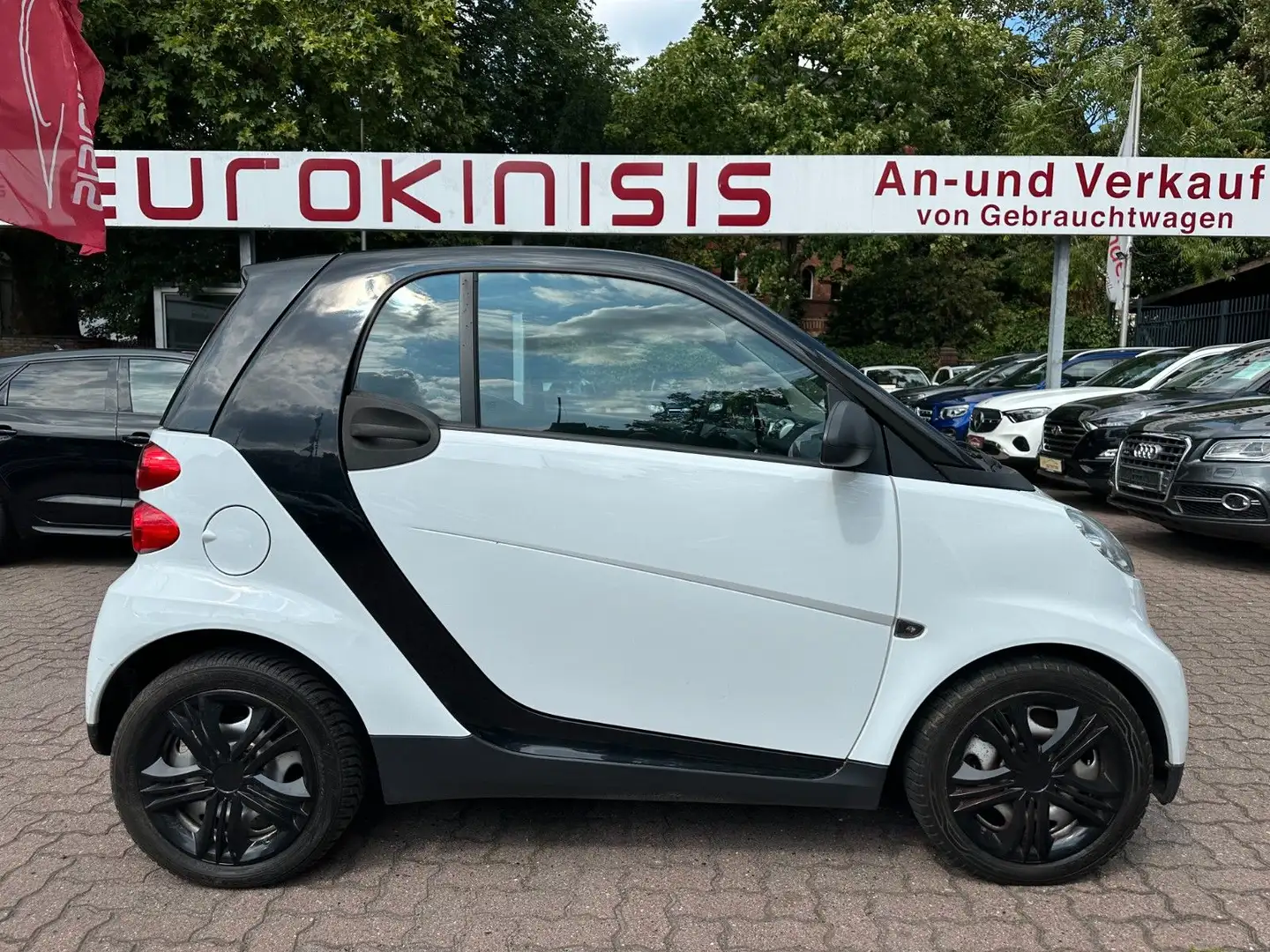 smart forTwo fortwo mhd softip 45kW*AUDIO*KLIMA*el.FH* Noir - 1