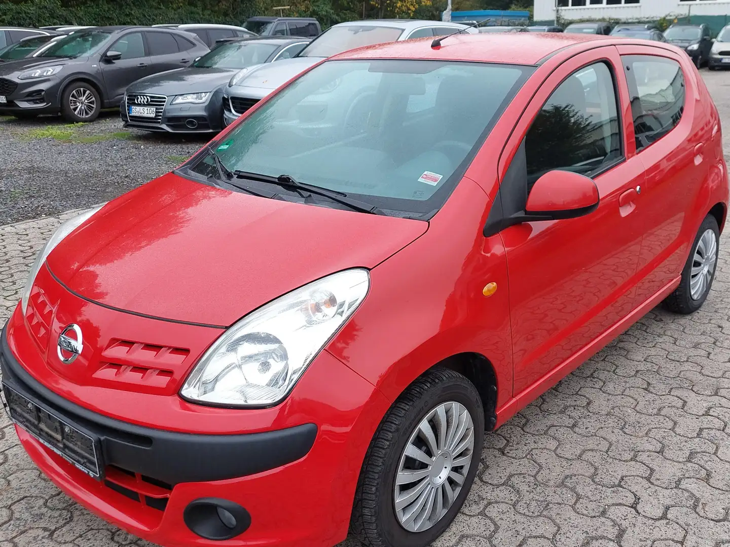 Nissan Pixo Pixo 1.0 mit erst 35000km! Rot - 1