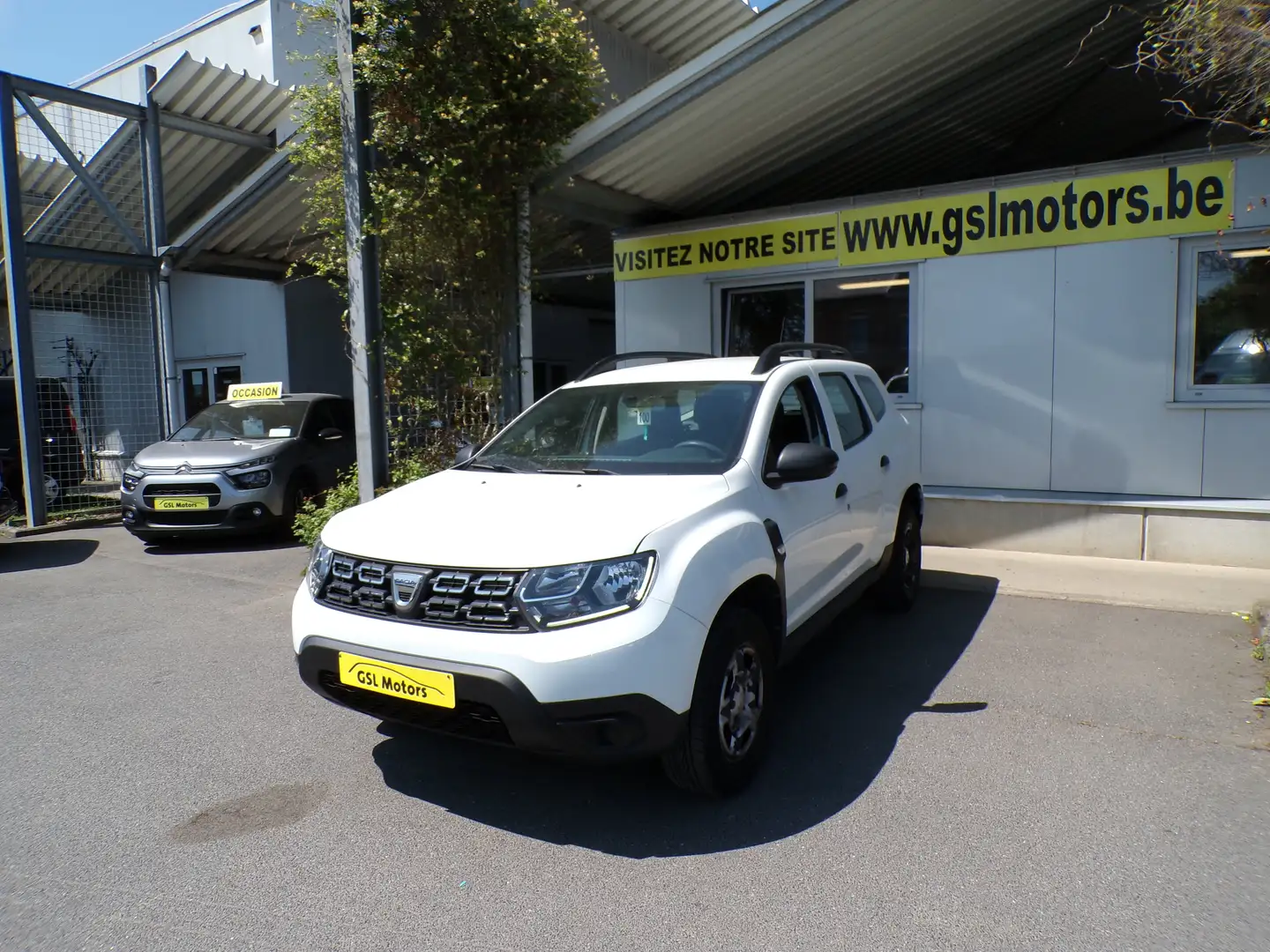 Dacia Duster 1.6 SCe 115cv blanc 06/18 17532km Cruise Bluetooth Blanc - 1