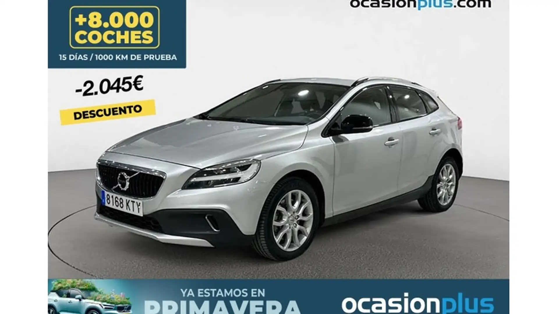 Volvo V40 Cross Country T3 Pro Aut. Silber - 1