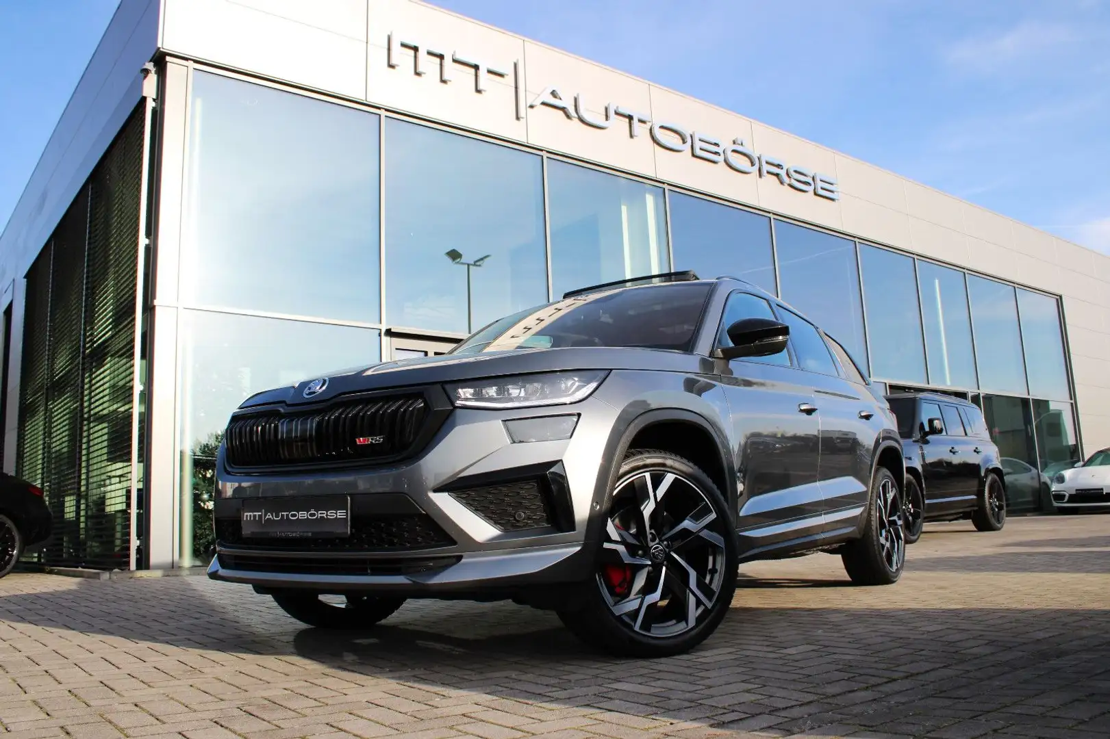 Skoda Kodiaq KODIAQ RS 4x4 100% EXKLUSIV EXTRA`S & 7-SITZER! Gris - 1