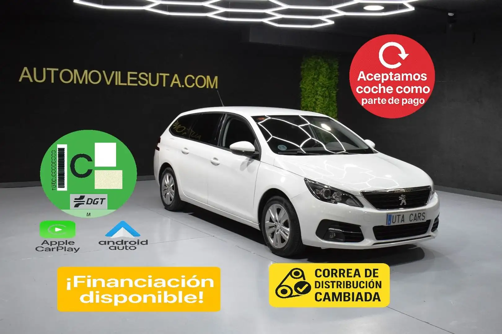 Peugeot 308 SW 1.5BlueHDi S&S Active Pack EAT8 130 Blanco - 1