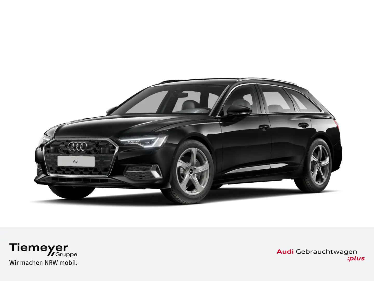 Audi A6 45 TFSI Q ADVANCED LEDER MATRIX AHK ASS Schwarz - 1