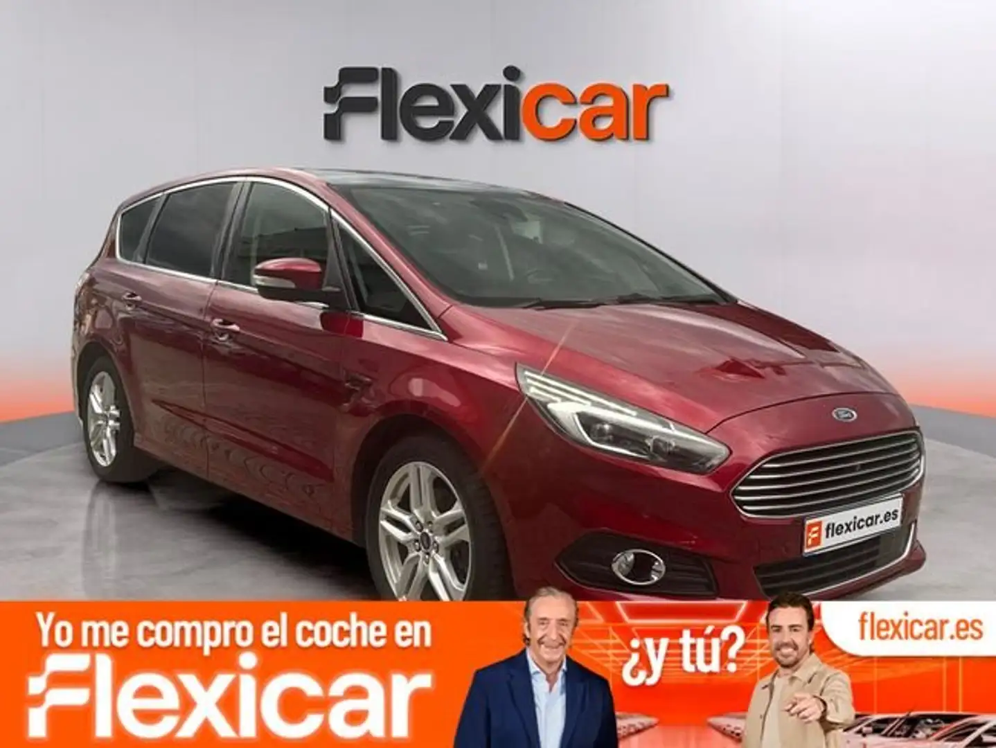 Ford S-Max 2.0TDCi Titanium Powershift 180 Burdeos - 1