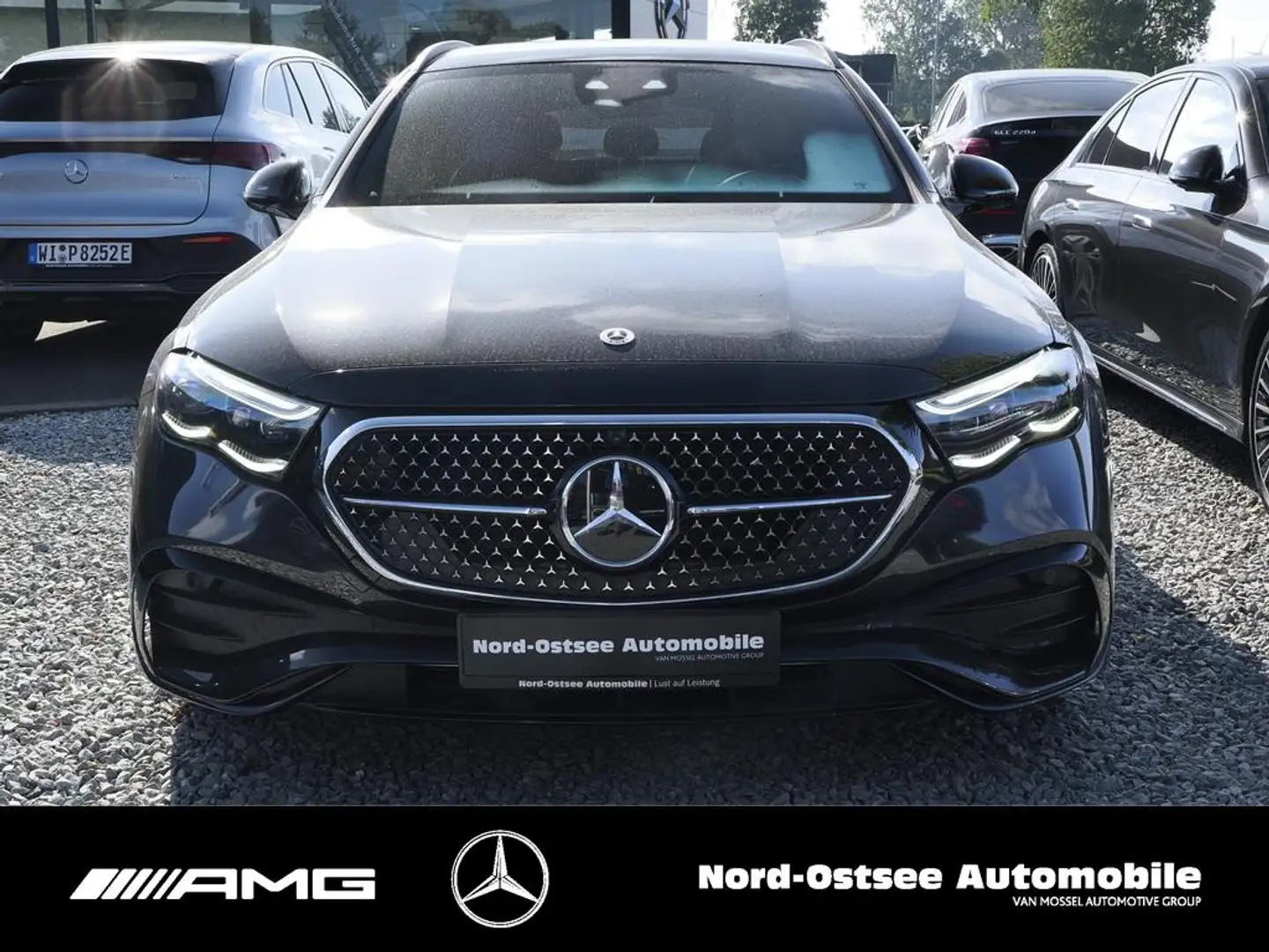 Mercedes-Benz E 220 d T AMG AHK BURMESTER NIGHT Gris - 2