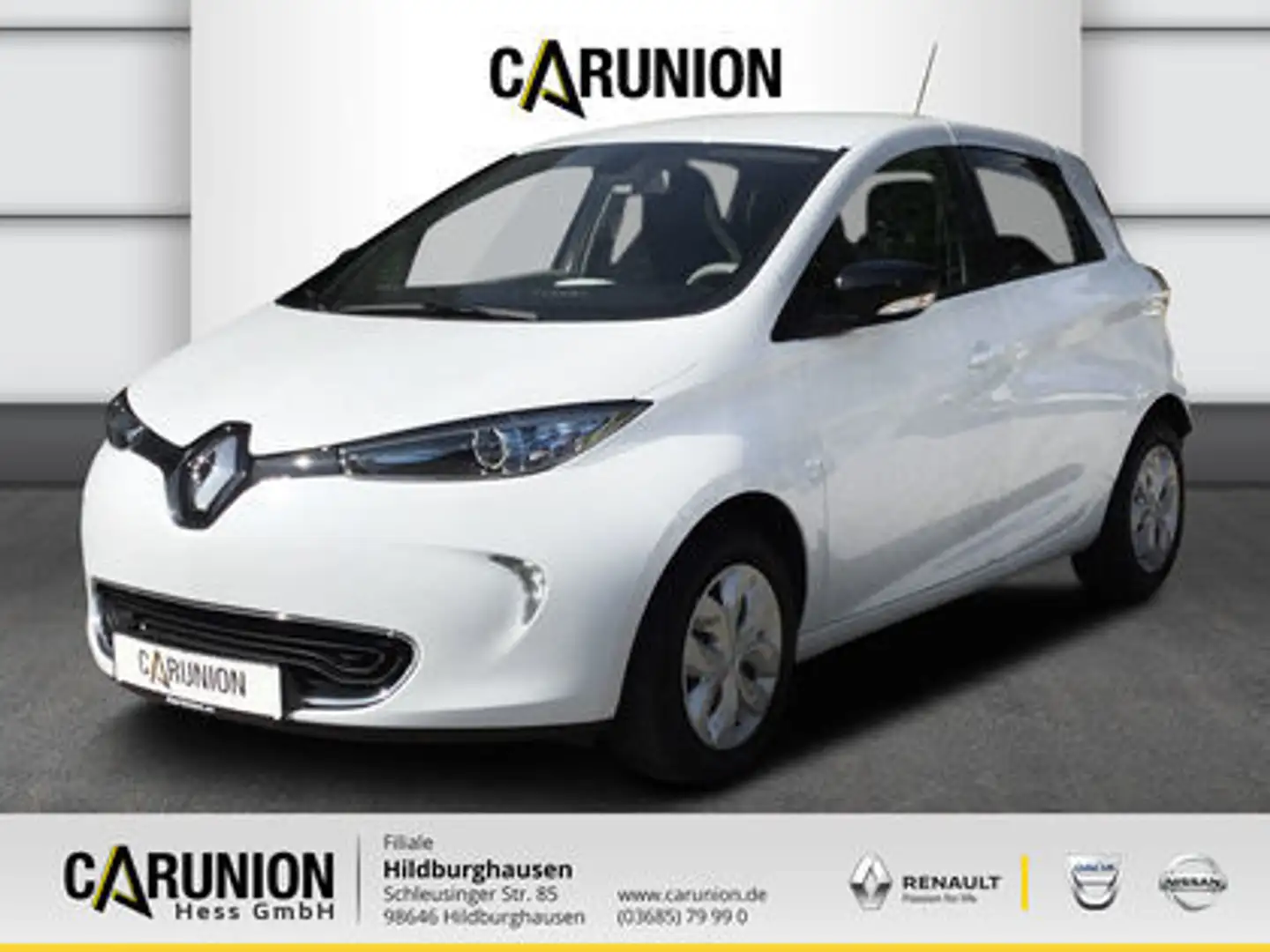 Renault ZOE LIFE Batt. 22kWh inkl. Weiß - 1