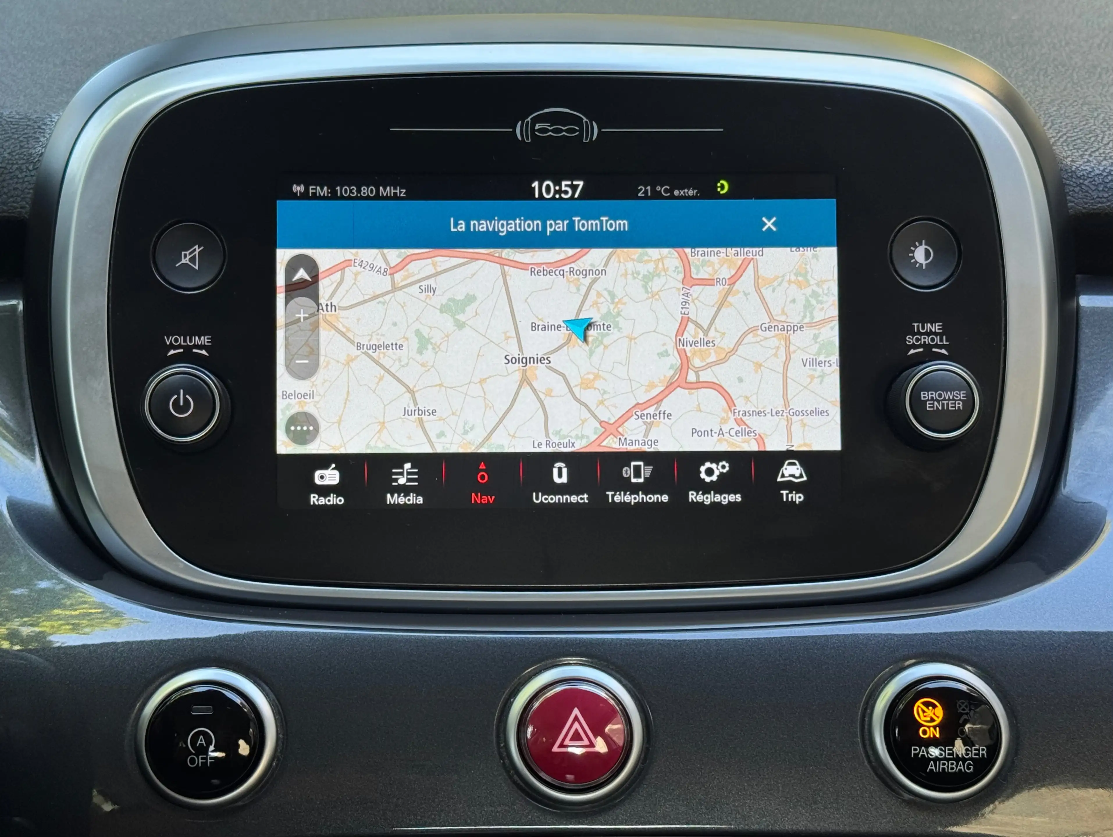 Fiat 500X CAMERA // ECRAN GPS // CLIM // CRUISE CONTROL — photo 13