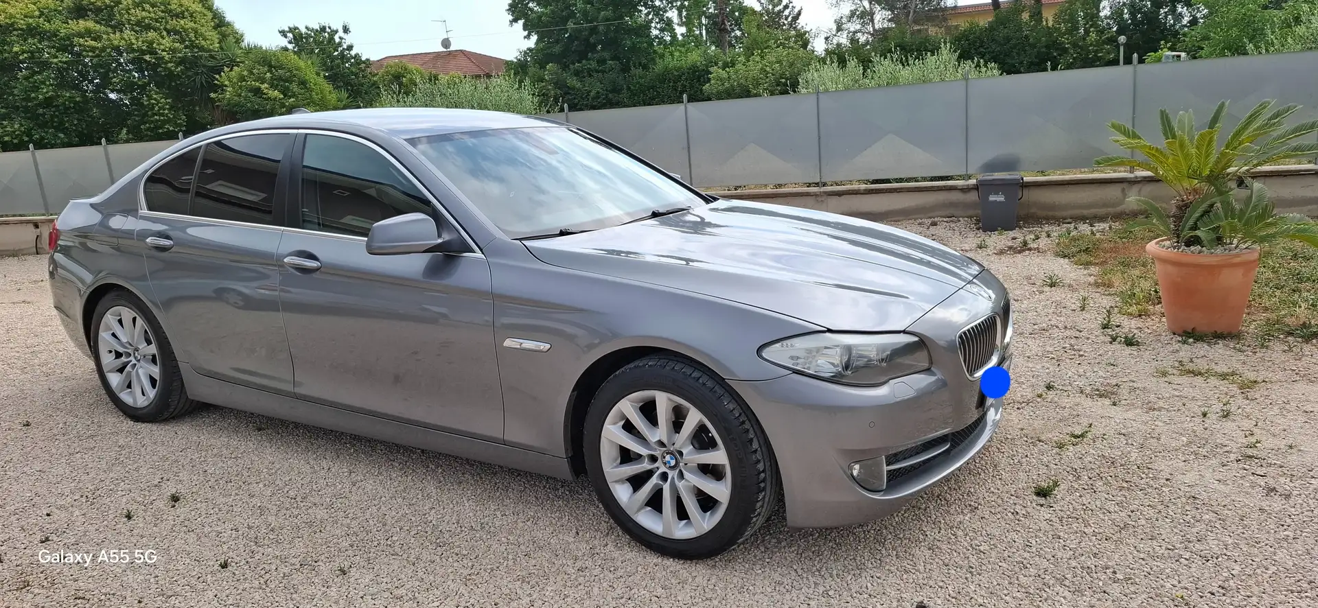 BMW 520 Serie 5 F10 Berlina 520d Business Argento - 1