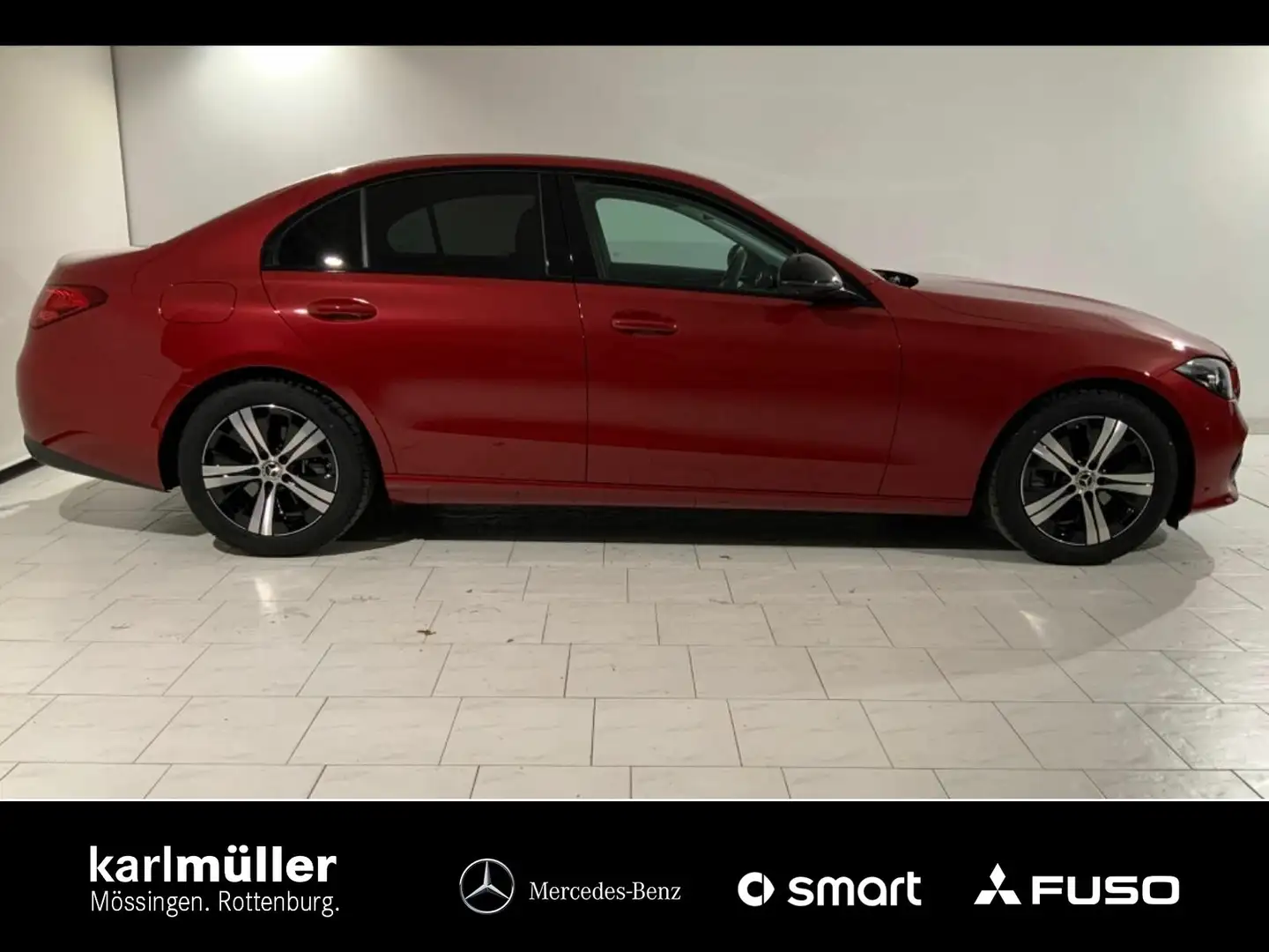 Mercedes-Benz C 200 C 200 Avantgarde NightP+AHK+360°+RfK+MBUX+LED Rojo - 2