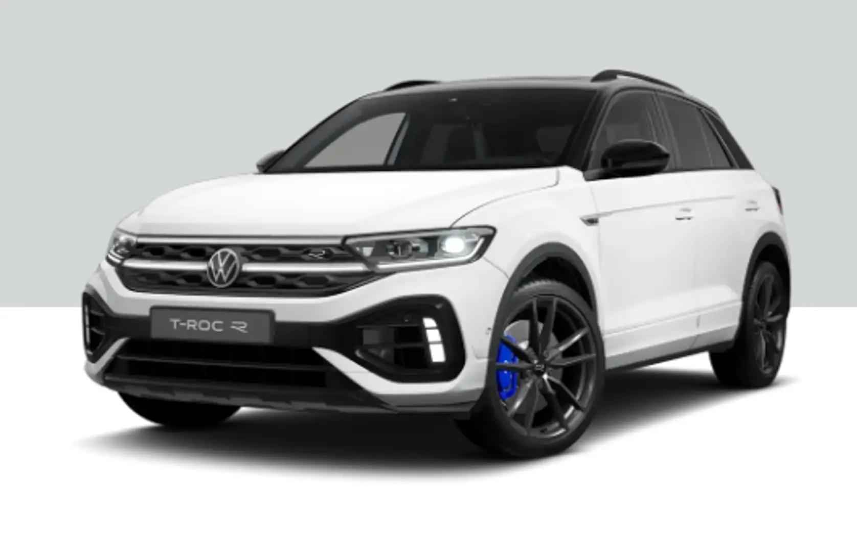 Volkswagen T-Roc R 300 PS *BLACK STYLE*AKRAPOVIC*IQ-LED*NAV*AHK*KAM Weiß - 1