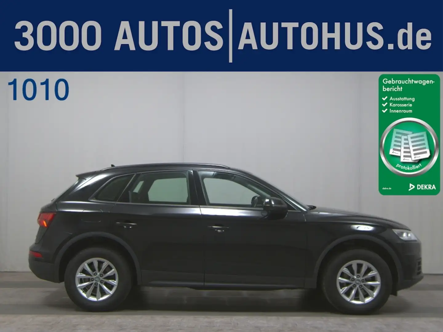 Audi Q5 40 TDI Qu. T-Leder Navi Matrix AHK Sound Schwarz - 1