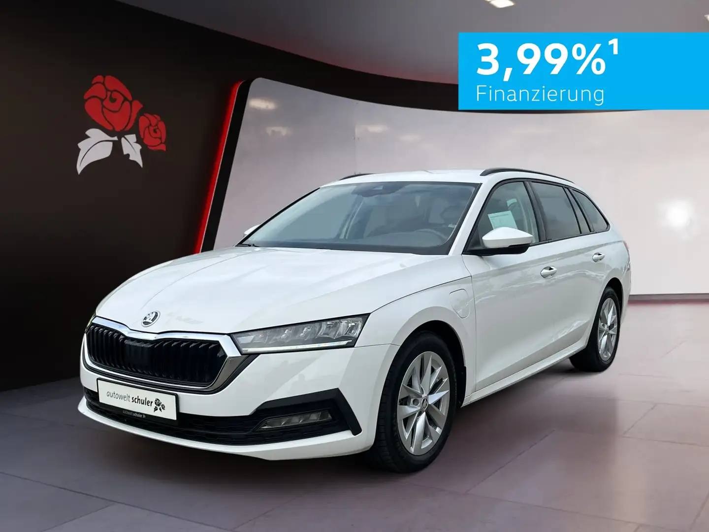 Skoda Octavia Combi iV 1,4 TSI DSG Hybrid Ambition Weiß - 1