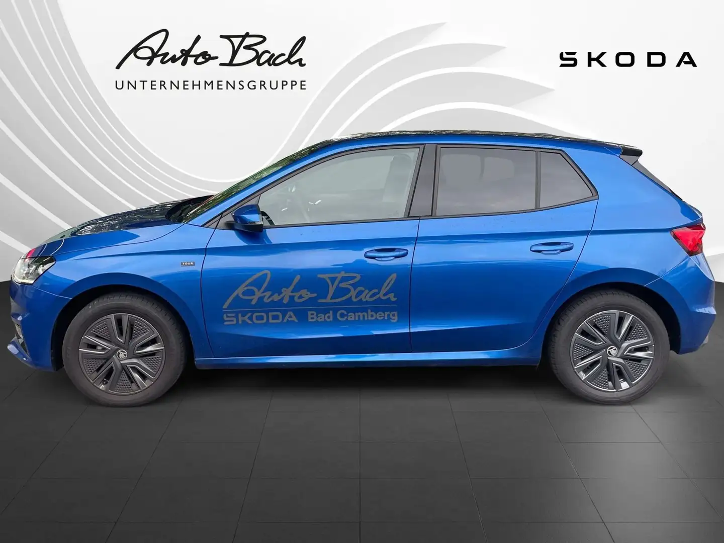 Skoda Fabia 1.0 TSI Tour LED CarPlay GRA RFK DAB Blau - 2