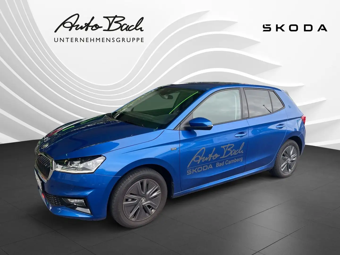 Skoda Fabia 1.0 TSI Tour LED CarPlay GRA RFK DAB Blau - 1