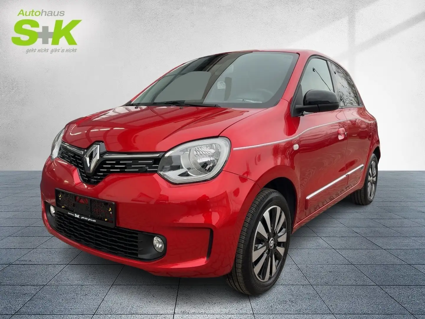 Renault Twingo E-Tech 100% elektr. TECHNO+GJR+KAM+NAVI+SHZG+ Rot - 1