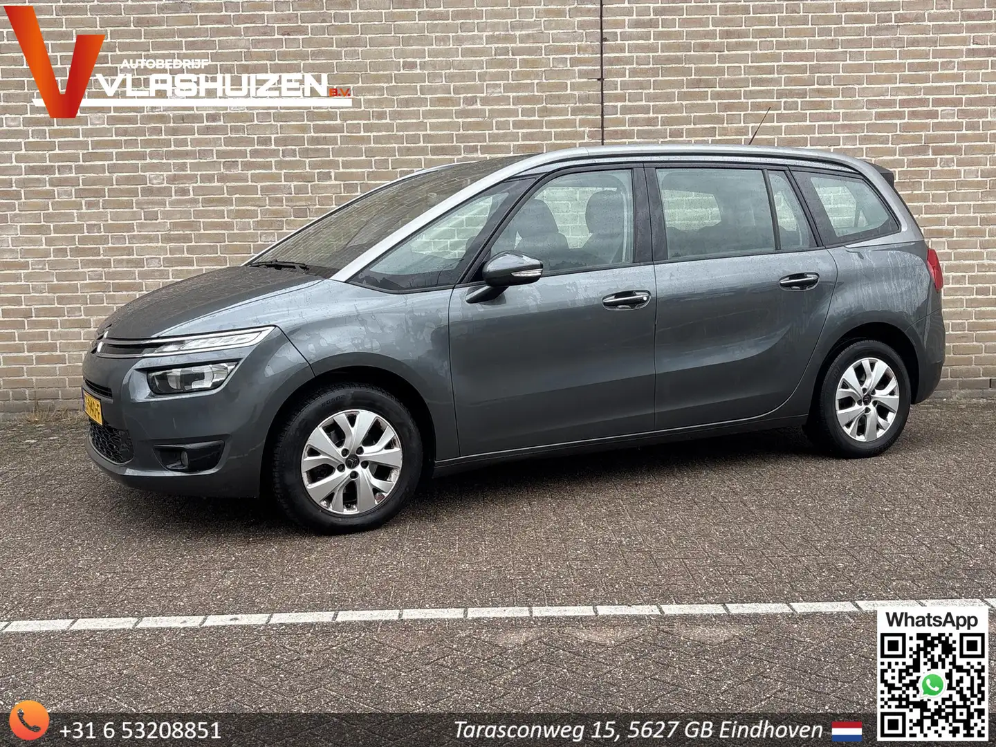 Citroen Grand C4 Picasso 1.2 PureTech Intensive | € 4.750,- NETTO! | Cruise Grijs - 1