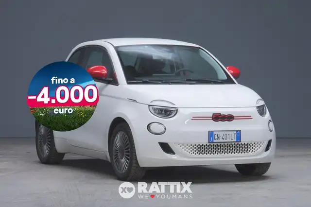 Fiat 500e motore elettrico 42 kWh Red