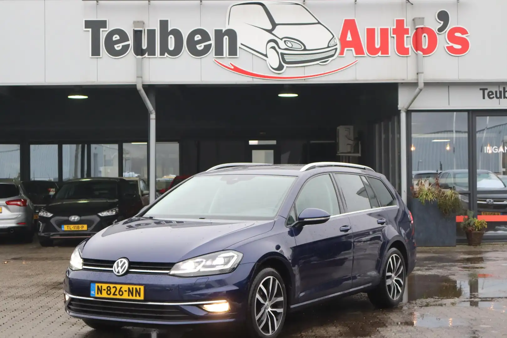 Volkswagen Golf Variant 1.5 TSI Highline Business R Apple Carplay, Automaa Blau - 1